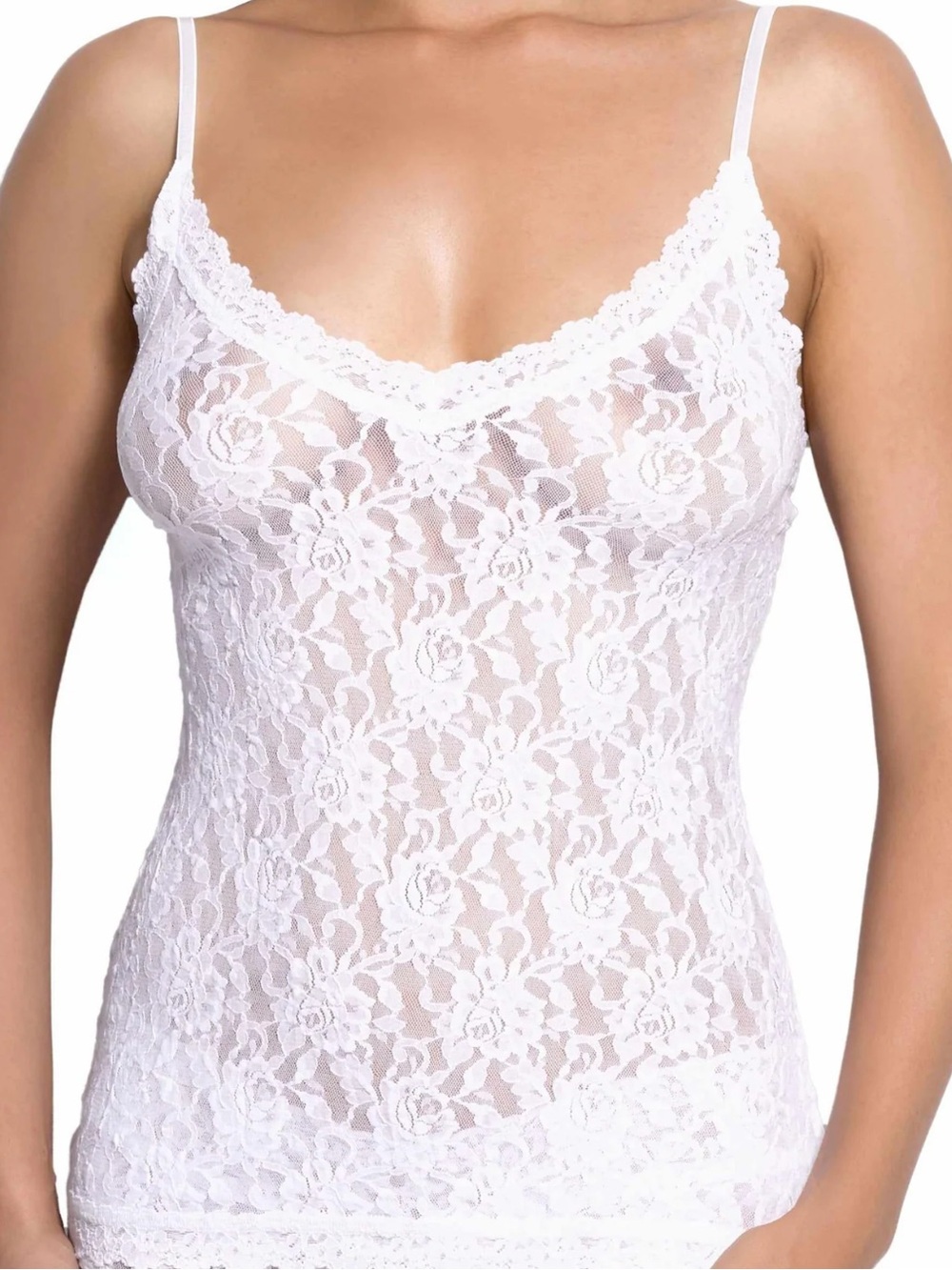 Hanky Panky Signature Lace V-Neck Cami Size Large